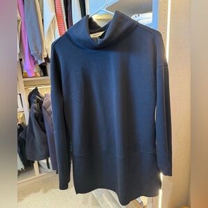 SPANX black Cowl Neck Top